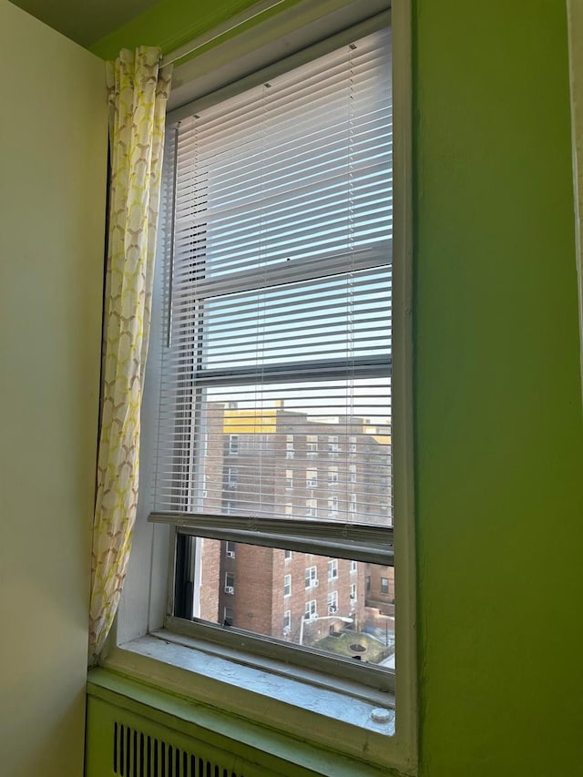 room details featuring radiator