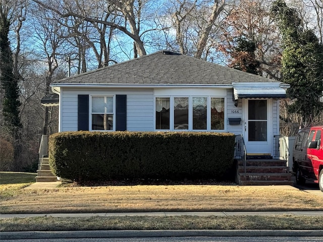 view of bungalow-style house