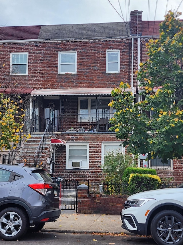 view of townhome / multi-family property