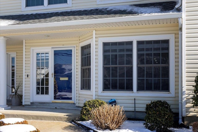 view of property entrance