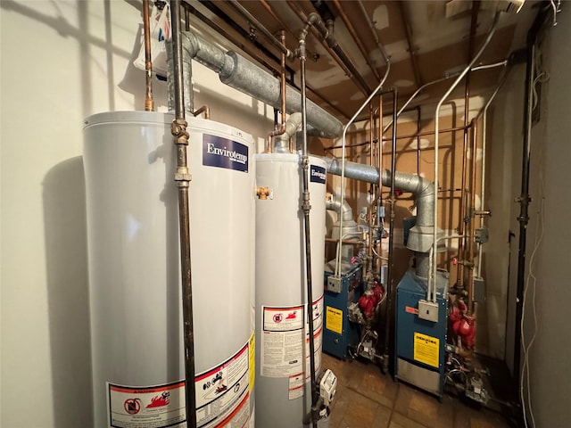 utilities with gas water heater