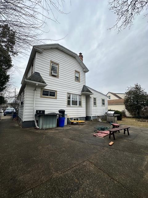 view of back of property