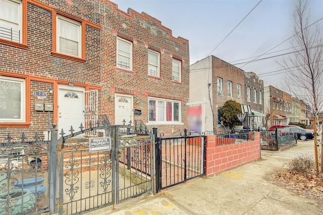 view of townhome / multi-family property