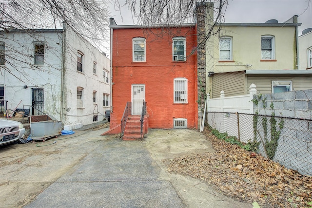 view of back of property