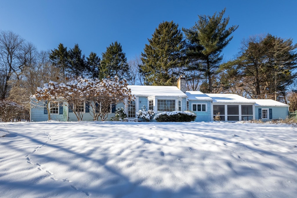 view of ranch-style house