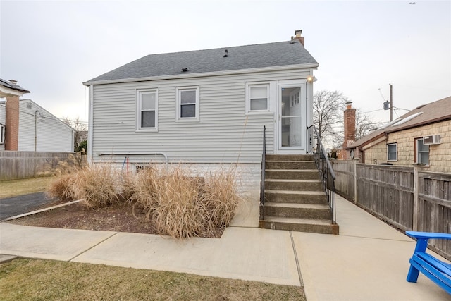 view of rear view of house