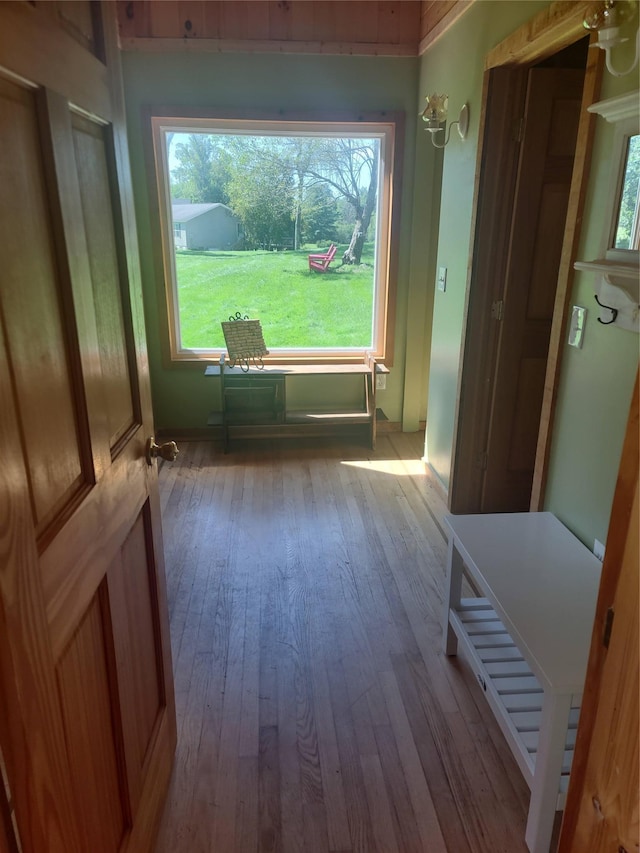 1139 State Route 17b, Mongaup Valley, NY 12762 - corridor featuring wood finished floors