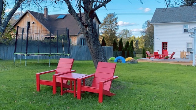 1139 State Route 17b, Mongaup Valley, NY 12762 - view of yard with a trampoline