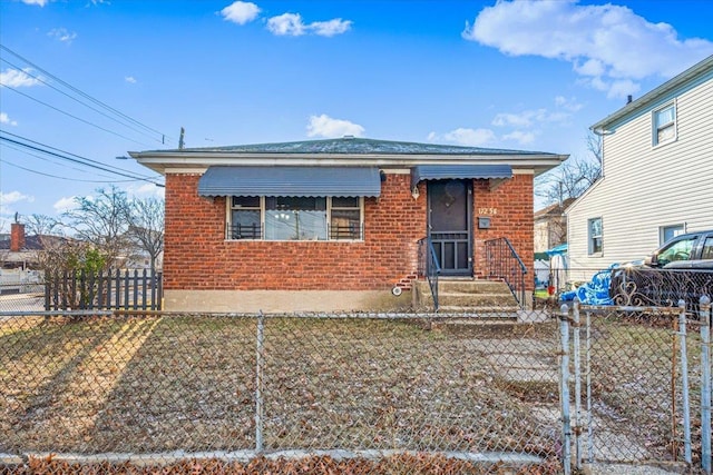 view of bungalow-style house