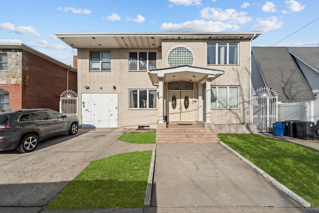 138-65 63rd Ave, Flushing, NY 11367 - view of front of property featuring brick siding and fence