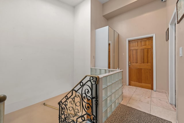 138-65 63rd Ave, Flushing, NY 11367 - hall with light marble finish floors