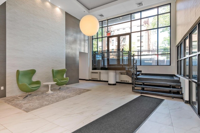 43-12 214th Pl Unit 2A, Bayside, NY 11361 - lobby featuring visible vents