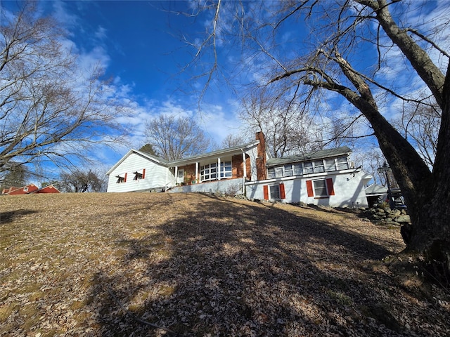 view of front of house