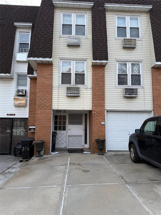 multi unit property featuring an AC wall unit