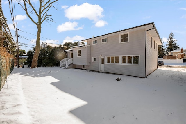 view of rear view of house