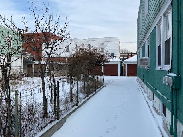 view of snowy yard