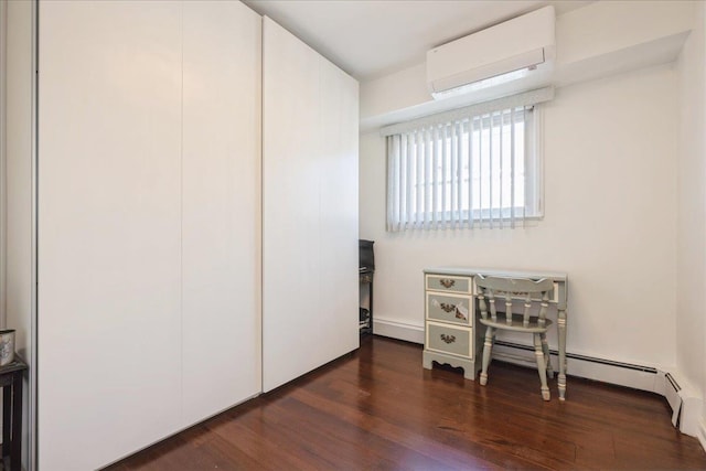 interior space featuring a wall unit AC