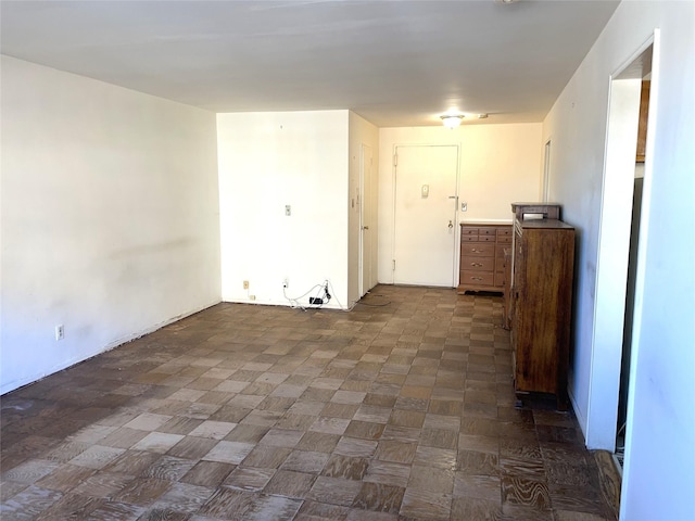 view of laundry room