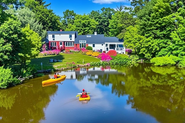 property view of water