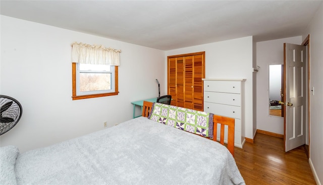 94 S Quaker Hill Rd, Pawling, NY 12564 - bedroom with wood finished floors and a closet