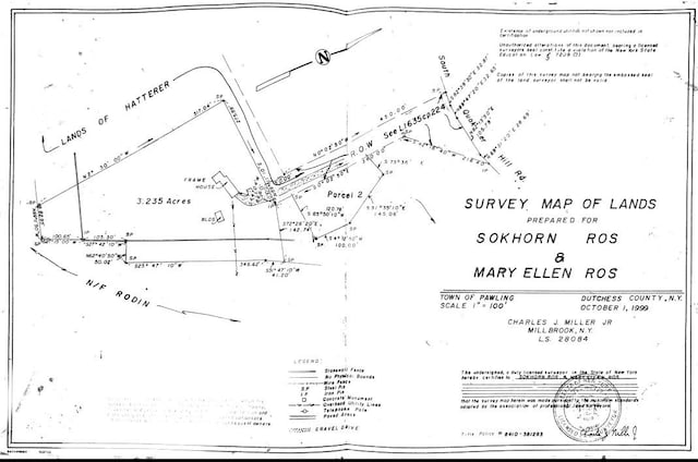 94 S Quaker Hill Rd, Pawling, NY 12564 - survey map / technical document