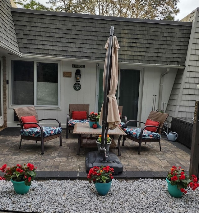 view of patio / terrace with outdoor lounge area