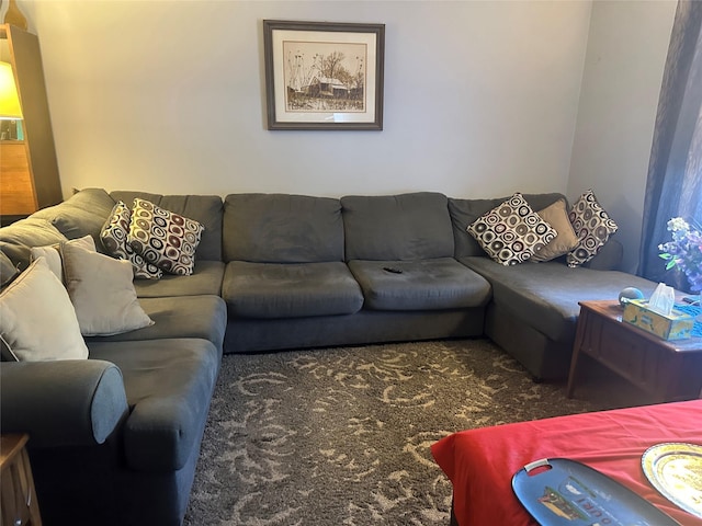 view of living area