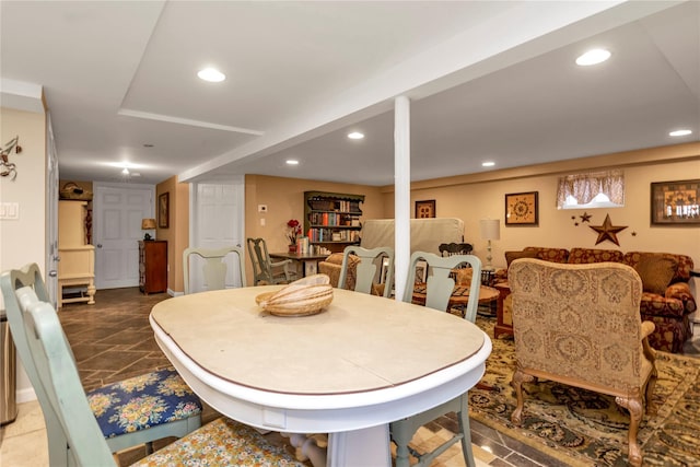 view of dining room