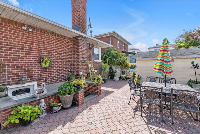 view of patio