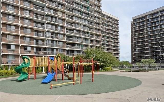 view of jungle gym