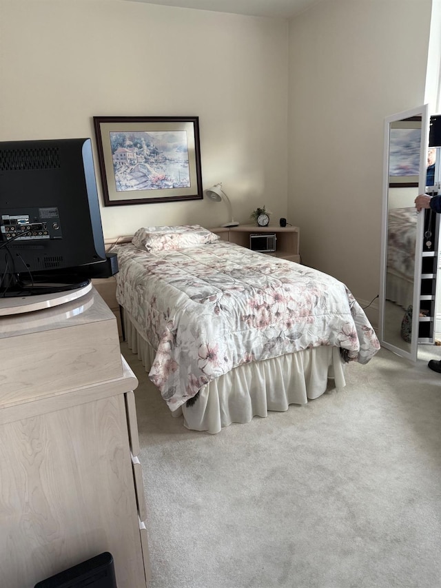 bedroom with carpet flooring