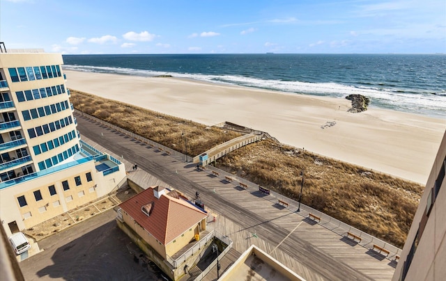 water view featuring a view of the beach