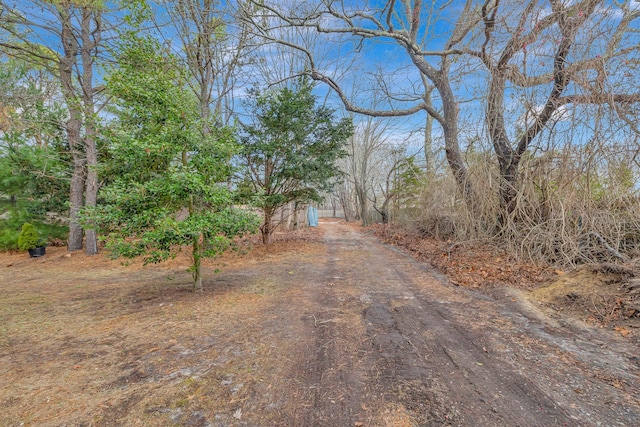 view of road