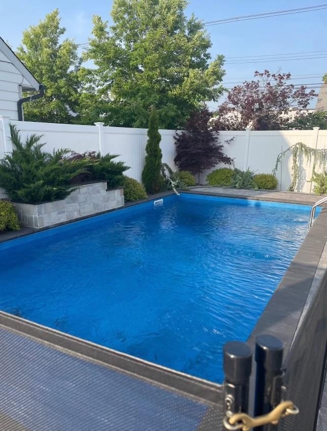 view of pool