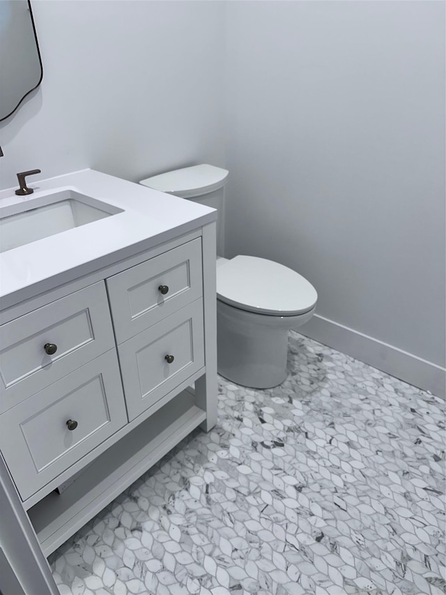16 Hampton St, Westhampton Beach, NY 11978 - bathroom with vanity and toilet