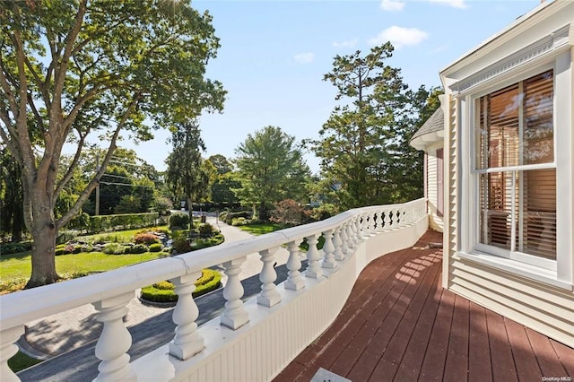 view of deck