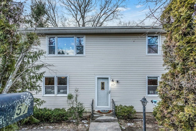 view of rear view of house