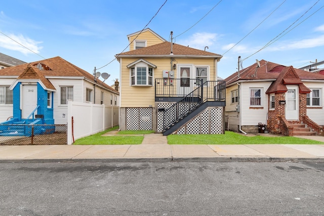 view of bungalow-style home