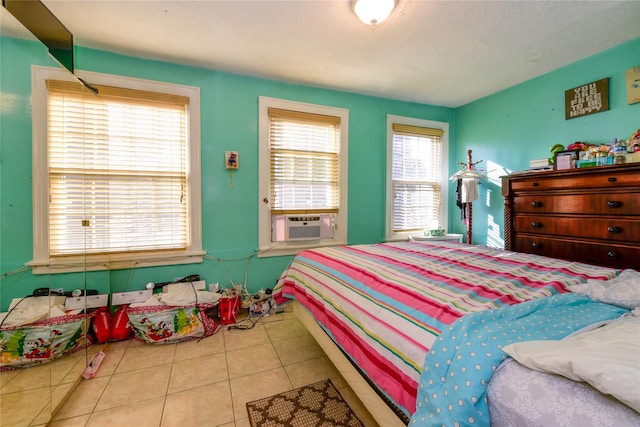 view of tiled bedroom