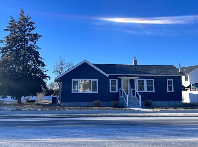 view of ranch-style house