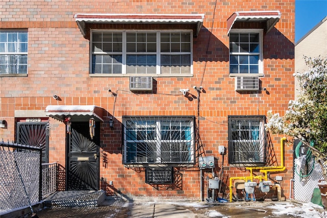 view of back of property