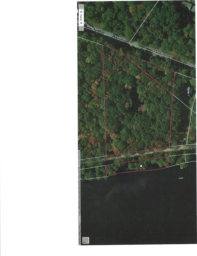 161 Barker Rd, Glen Spey, NY 12737 - aerial overview of property's location with property parcel outlined