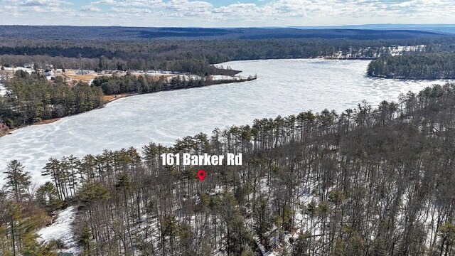 161 Barker Rd, Glen Spey, NY 12737 - aerial view of a forest and a large body of water