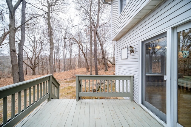 view of deck