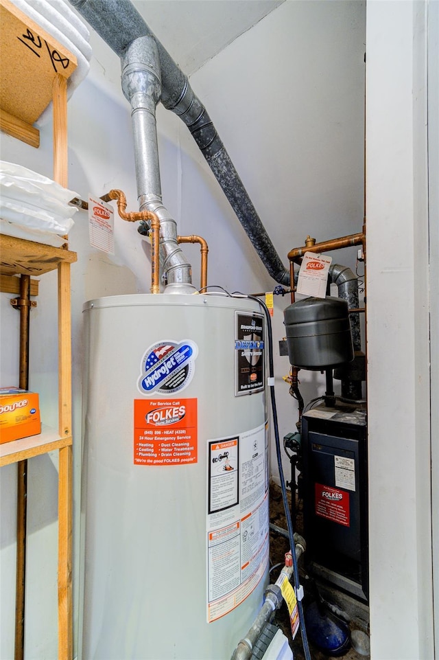 utilities with gas water heater