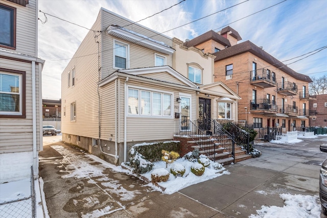 view of townhome / multi-family property