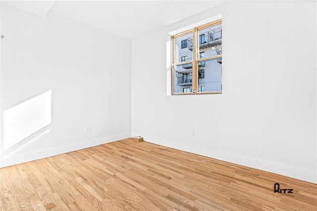 104 Stockton Unit 6, Brooklyn, NY 11206 - spare room with wood finished floors and baseboards