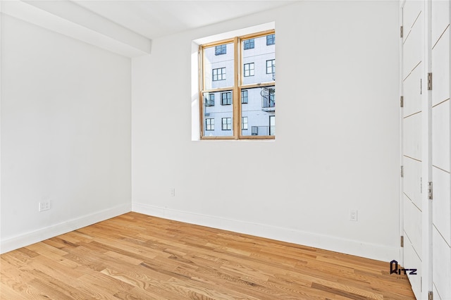 104 Stockton Unit 6, Brooklyn, NY 11206 - unfurnished room with light wood finished floors and baseboards