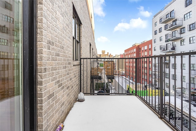 104 Stockton Unit 6, Brooklyn, NY 11206 - balcony featuring a view of city