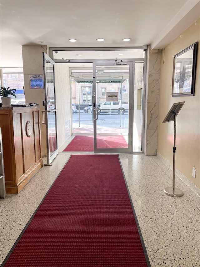 view of building lobby